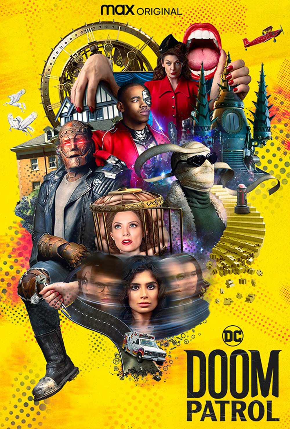 Doom Patrol - Seasons 1-4 (image for) Doom Patrol - Seasons 1-4